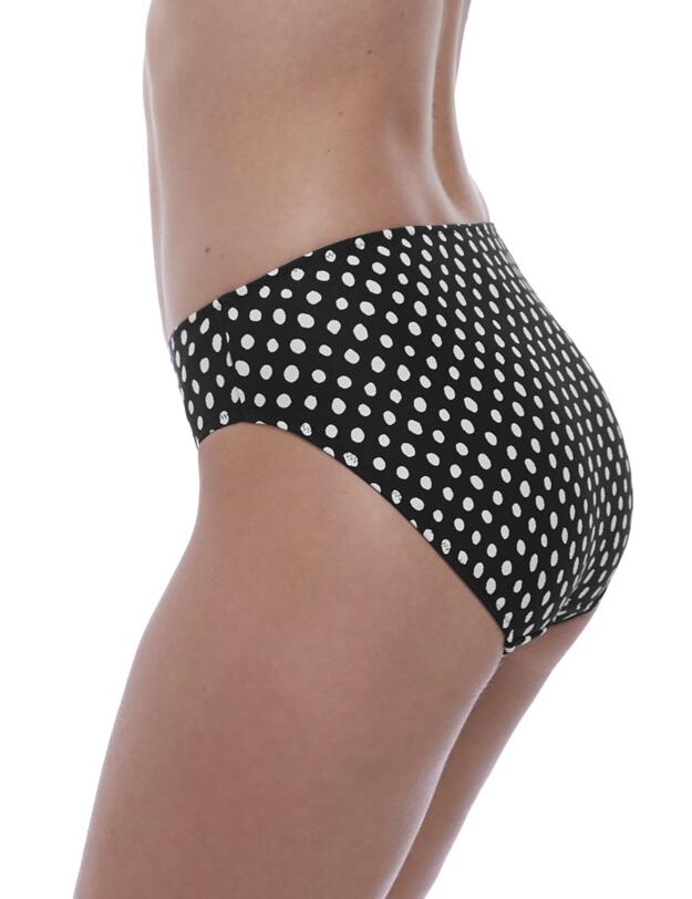 6725 Fantasie Santa Monica Mid Rise Brief - 6725 Black/White