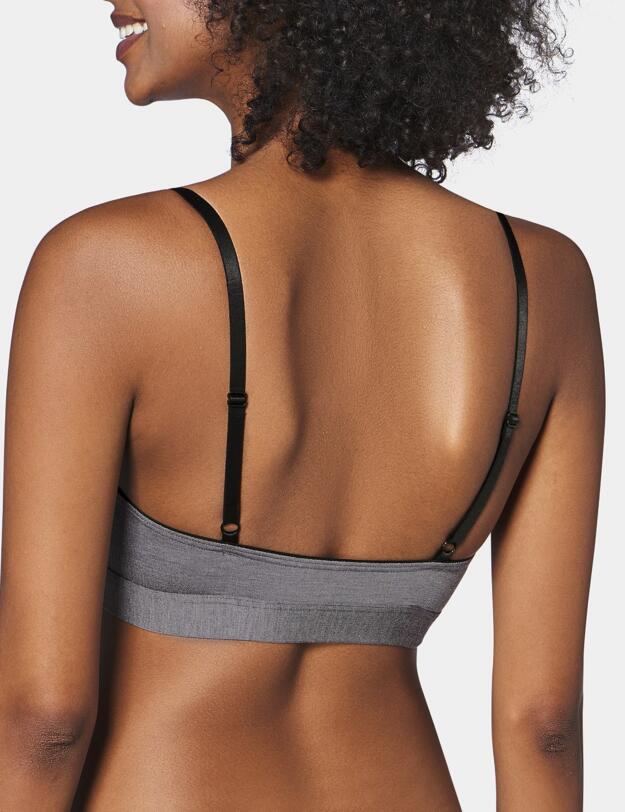 10198129 Sloggi WOW Embrace Bralette Bra - 10198129 Black/Combination