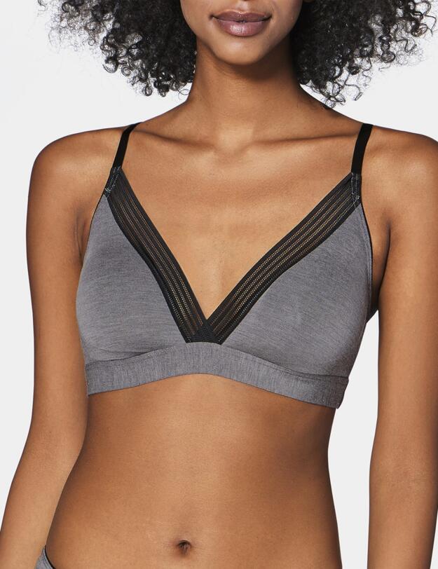 10198129 Sloggi WOW Embrace Bralette Bra - 10198129 Black/Combination