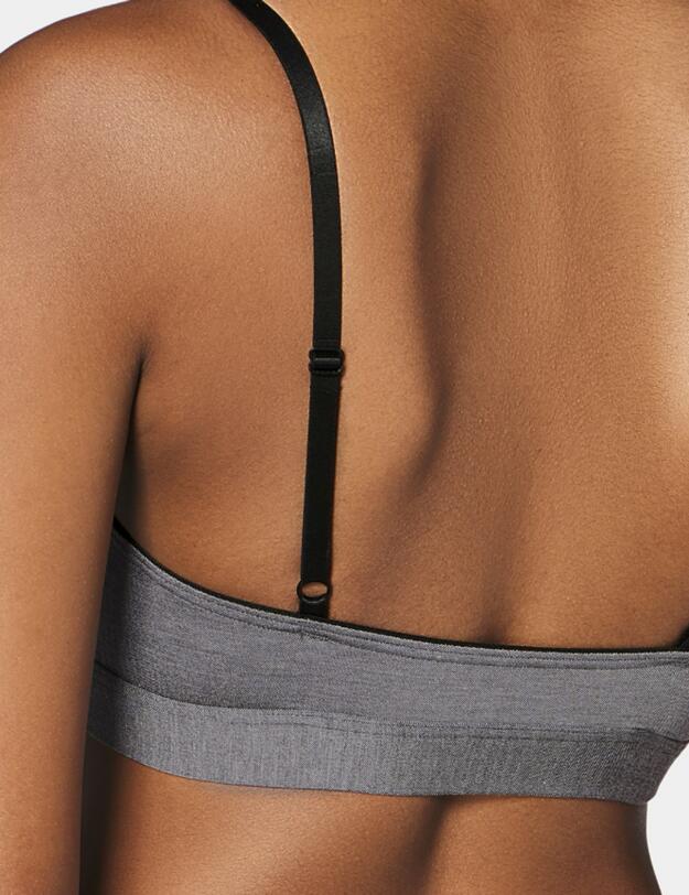 10198129 Sloggi WOW Embrace Bralette Bra - 10198129 Black/Combination