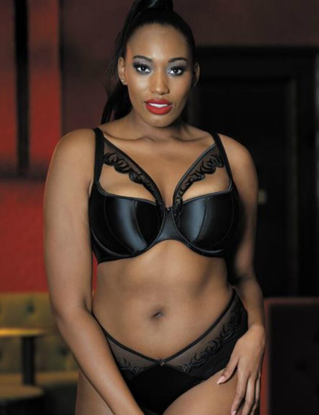 ST006105 Scantilly By Curvy Kate Rapture Half Cup Bra - ST006105 Black