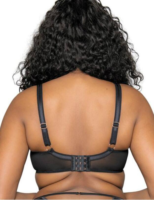 ST006105 Scantilly By Curvy Kate Rapture Half Cup Bra - ST006105 Black
