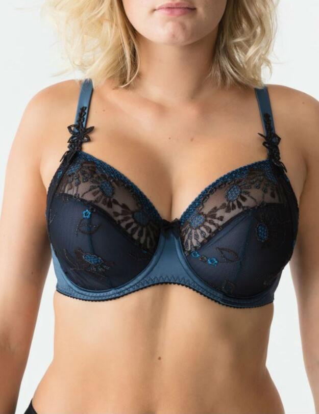 0162940/0162941 Prima Donna Chandelier Full Cup Bra - 0162940/0162941 Mineral Blue