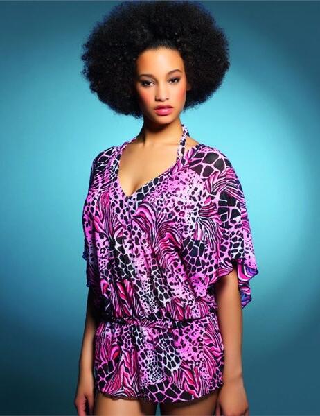 9913 Freya Coyote Tunic Beach Wrap  - 9913 Tunic