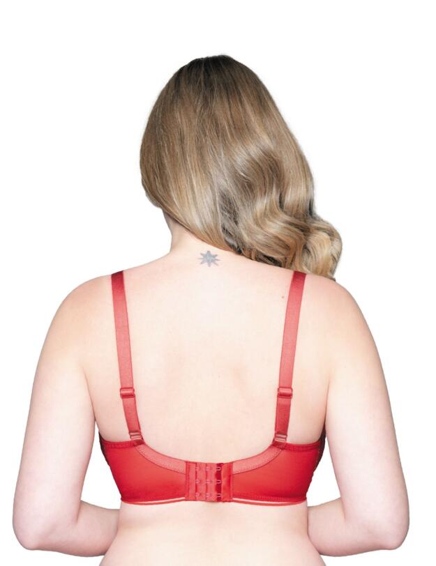 CK015100 Curvy Kate Top Spot Balcony Bra - CK015100 Red