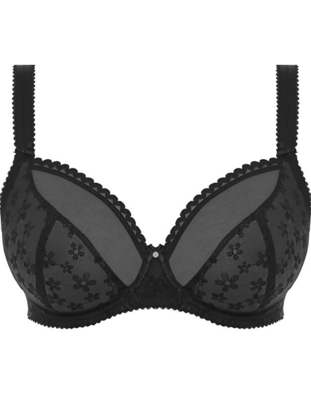 5391 Freya Unchained Underwired Plunge Bra - 5391 Black