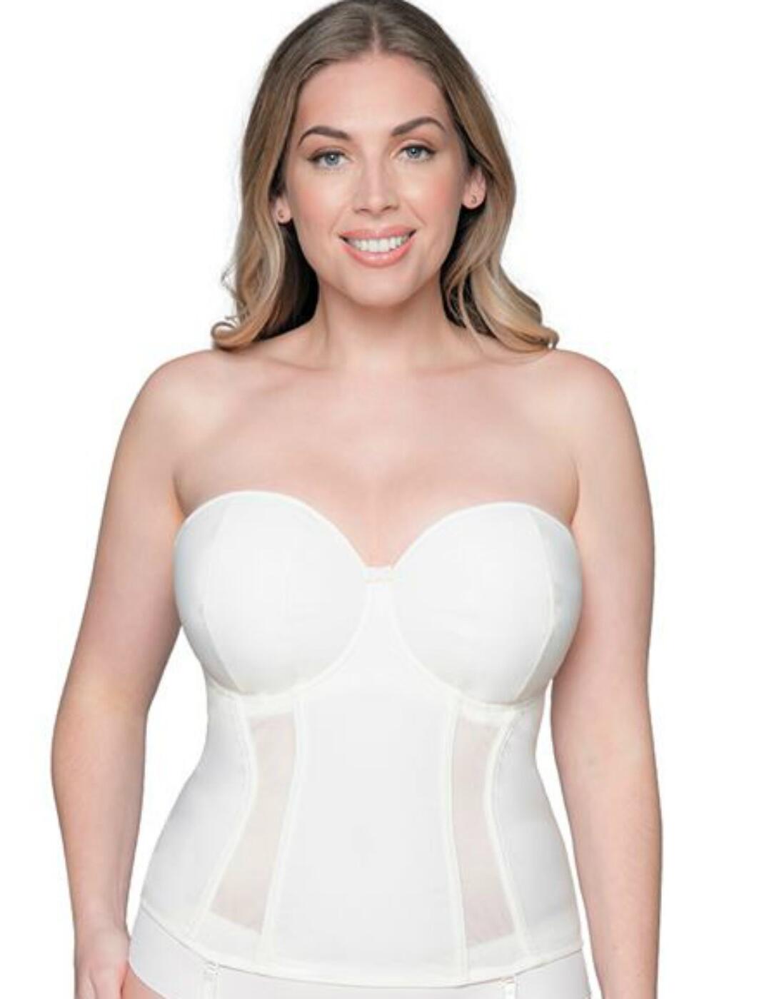 CK017707 Curvy Kate Luxe Strapless Basque - CK017707 Ivory