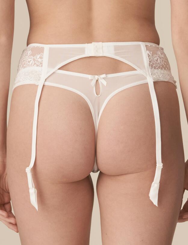 Marie Jo Pearl Gartel Belt Natural