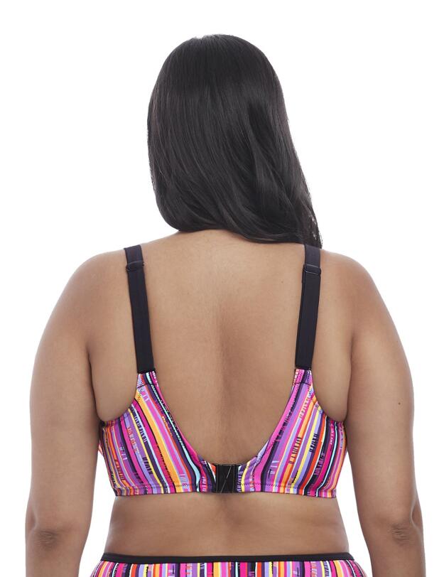 7182 Elomi Nomad Underwired Plunge Bikini Top - 7182 Multi