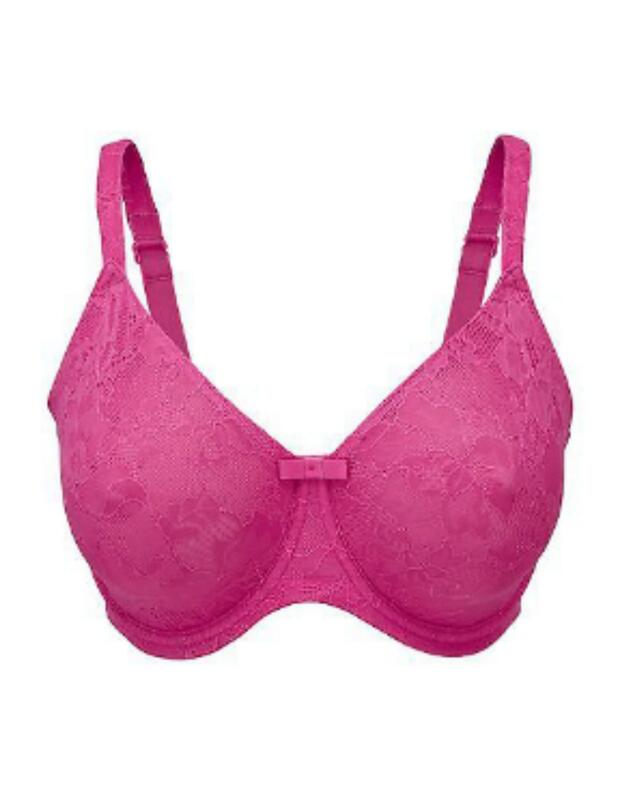 6931 Sculptress By Panache Pure Lace T-Shirt Bra - 6931 Hot Pink