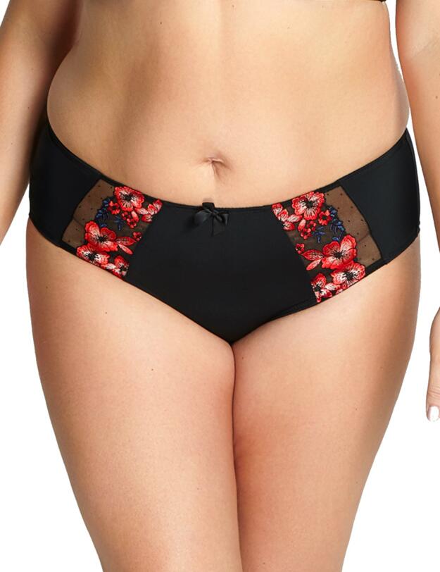 9858 Sculptresse By Panache Logan Brief - 9858 Black/Multi