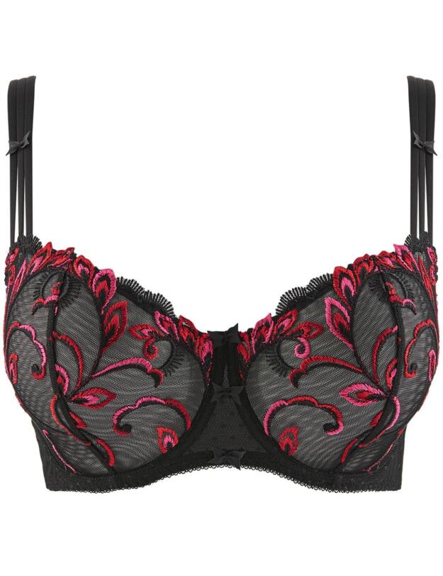 OF14-02 Aubade Au Bal De Flore Comfort Half Cup Bra - OF14-02 Venise