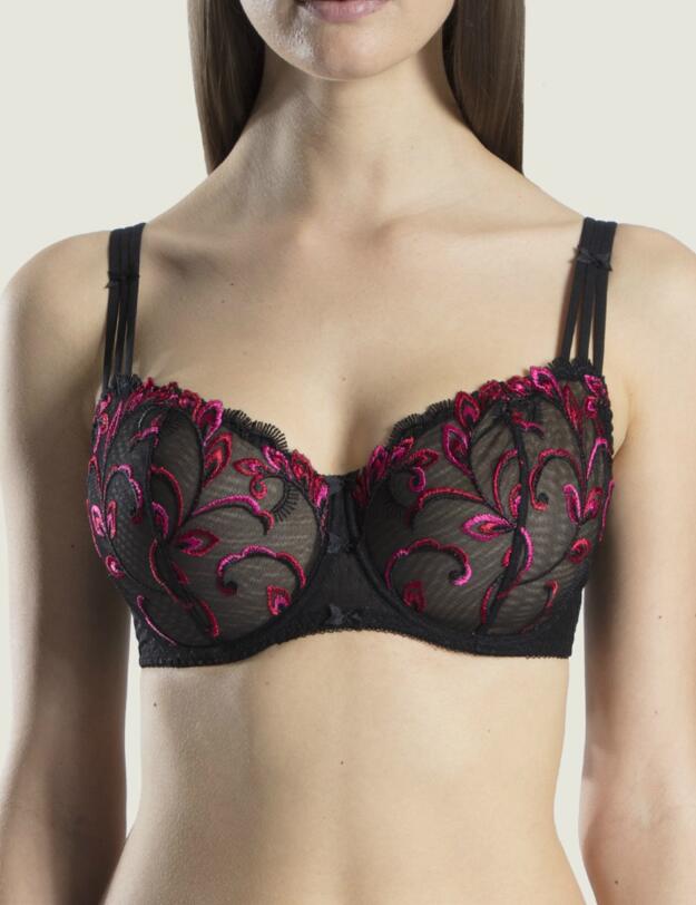OF14-02 Aubade Au Bal De Flore Comfort Half Cup Bra - OF14-02 Venise