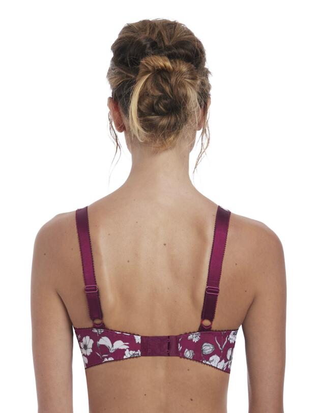 Fantasie Olivia Underwired Vertical Seam Bra Black Cherry