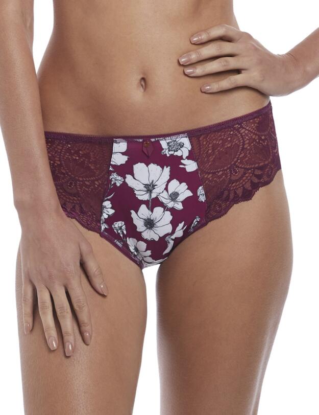 3185 Fantasie Olivia Brief - 3185 Black Cherry