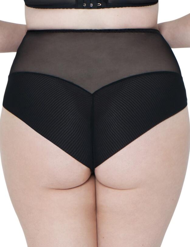 ST4665 Scantilly by Curvy Kate Brazen High Waist Brief - ST4665 Black