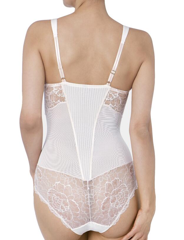 10181787 Triumph Peony Florale Non-Wired Bodysuit - 10181787 Orange Highlight