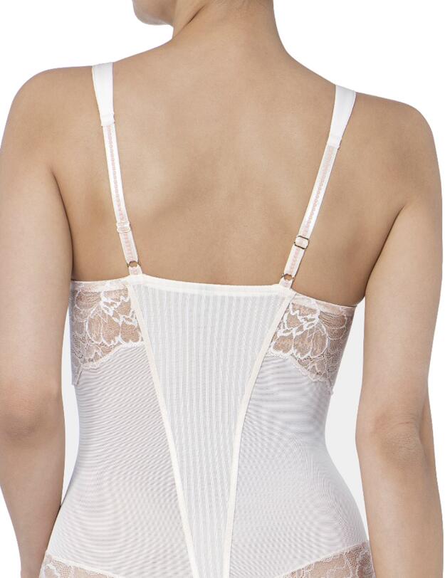 10181787 Triumph Peony Florale Non-Wired Bodysuit - 10181787 Orange Highlight