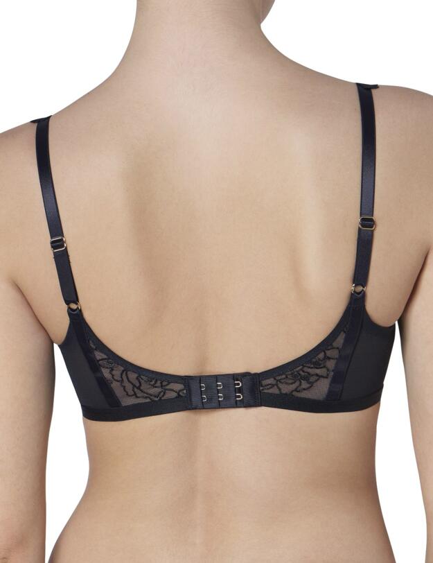 10180779 Triumph Wild Rose Florale Underwired Bra - 10180779 Black