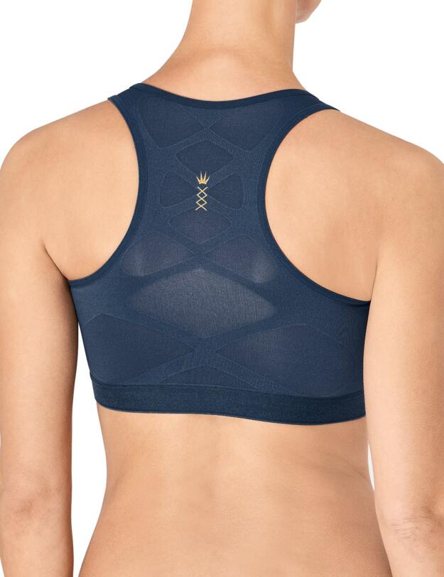 10189038 Triumph Triaction Seamless Motion Sports Bra - 10189038 Green/Dark Combination