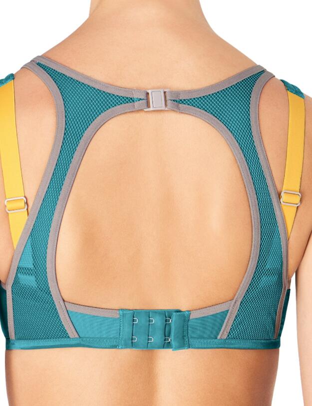 10180780 Triumph Triaction Magic Motion Sports Bra - 10180780 Grey Combination
