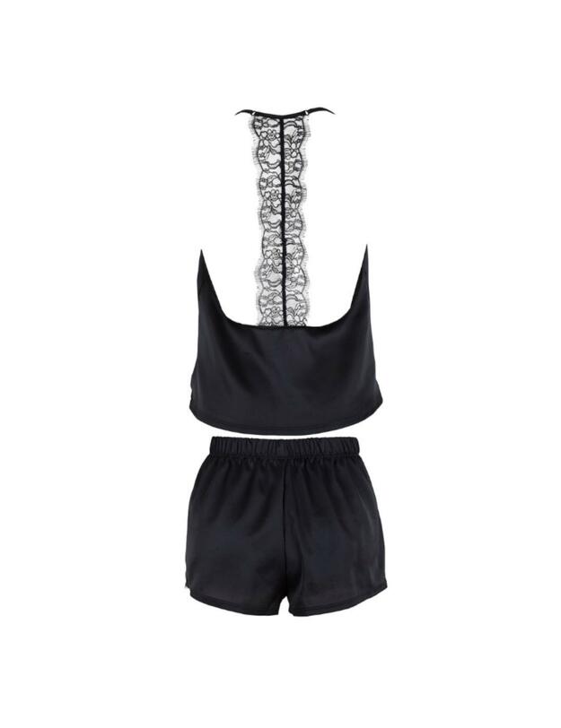40703 Bluebella Ivy Cami And Shorts Set - 40703 Black