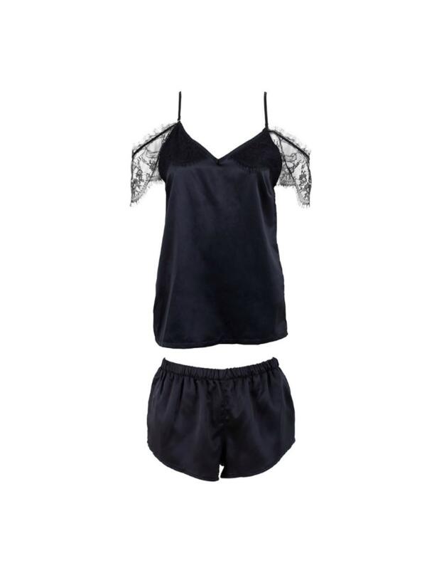 40694 Bluebella Clemzette Top and Short Set - 40694 Black