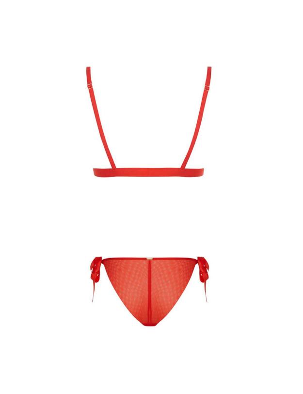 40621 Bluebella Tabitha Bra and Brief Set - 40621 Red