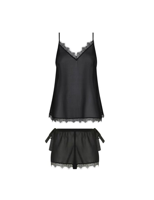 40602 Bluebella Copper Cami And Shorts Set - 40602 Black