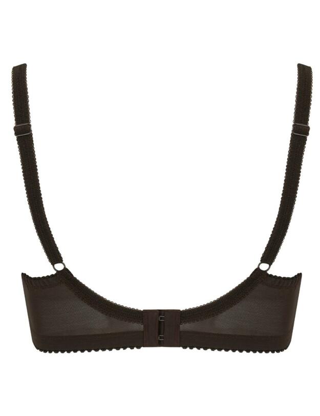 7702 Pour Moi St Tropez Underwired Full Cup Bra - 7702 Chocolate/Mint