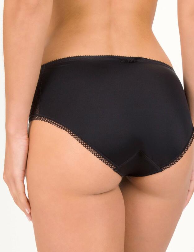 813822 Conturelle by Felina Secret Garden Brief - 813822 Black