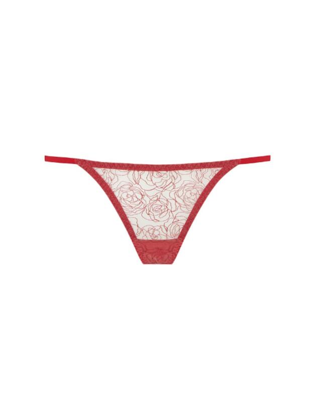 AUB-014-06 Reign By Coco De Mer Aubrey Thong - AUB-014-06 Red