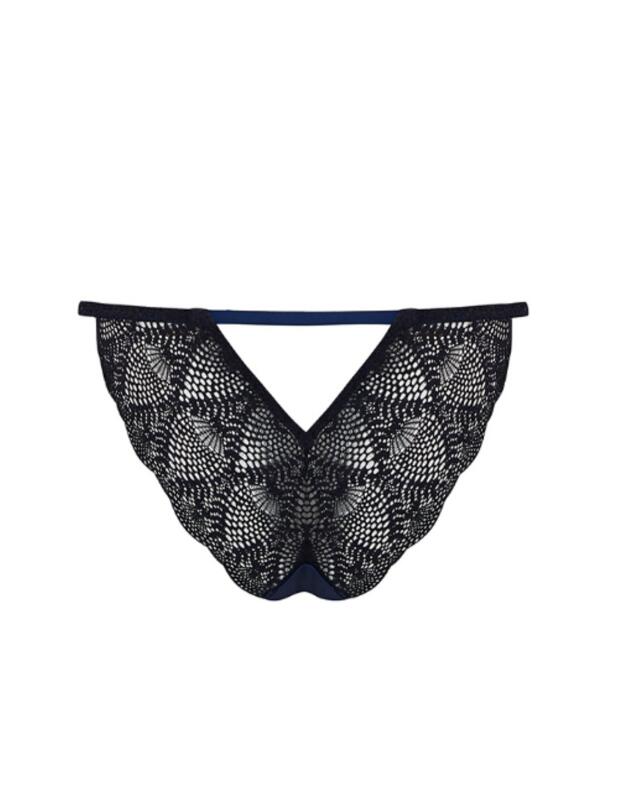 REN-010-11 Reign By Coco De Mer Rene Brief - REN-010-11 Navy