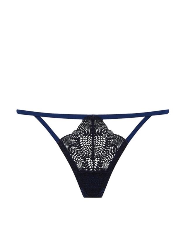 REN-014-11 Reign By Coco De Mer Rene String - REN-014-11 Navy