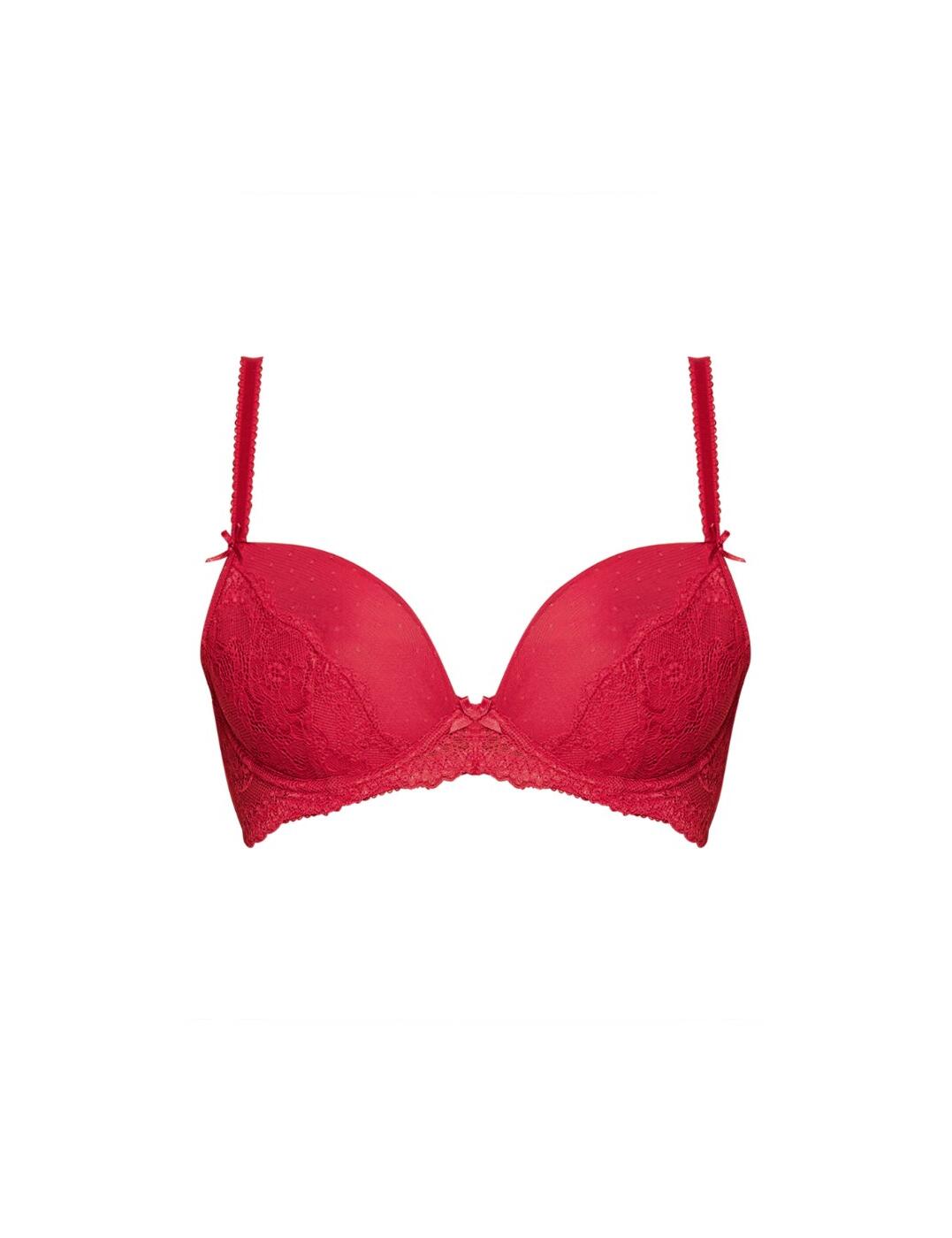 BNWT - Figleaves Juliette Lace T Shirt Bra In Black, Latte And Red