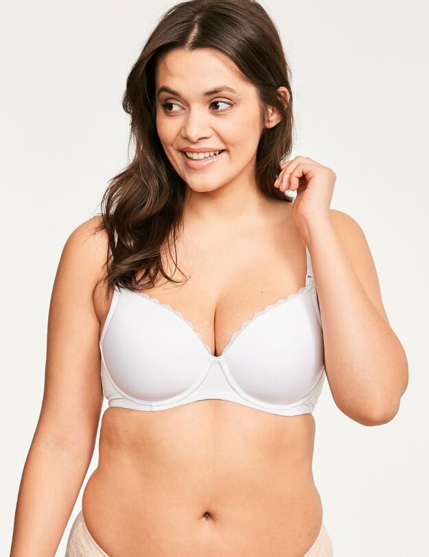 1831211 Figleaves Flexi Moulded Nursing Bra - 1831211 White