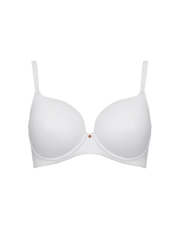 1831021 Figleaves Smoothing Sweetheart Full Cup T-Shirt Bra - 1831021 White