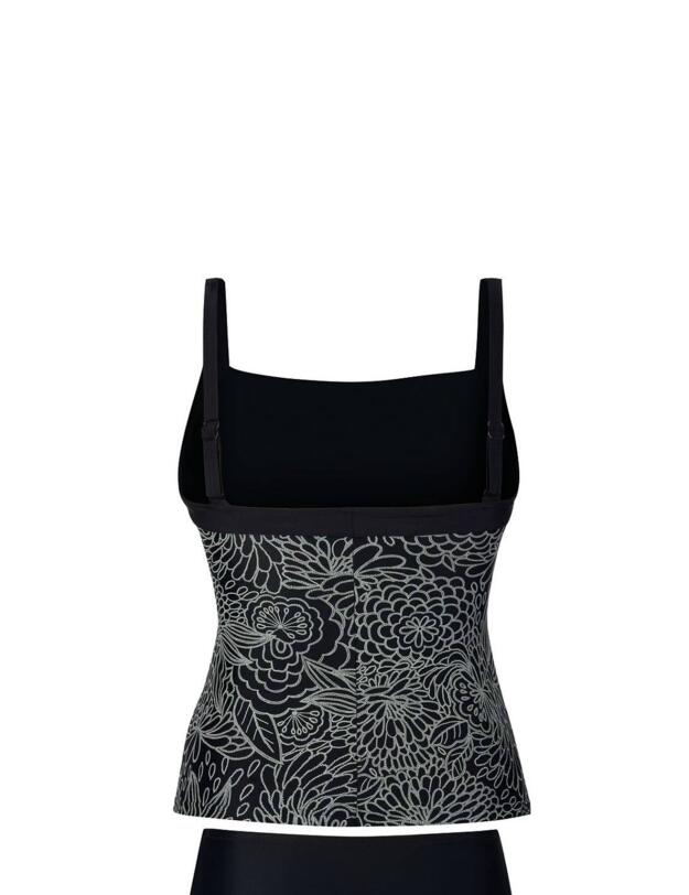 6574 Anita Care Monza Mastectomy Tankini Top - 6574 Deep Black