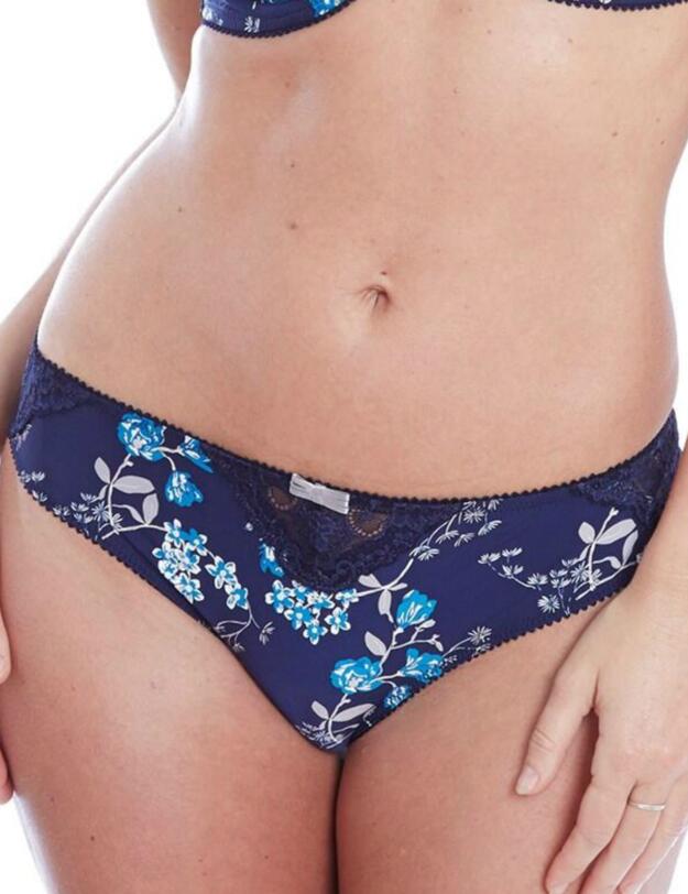 1727100 Charnos Flamenco Brief - 1727100 Ink/Silver