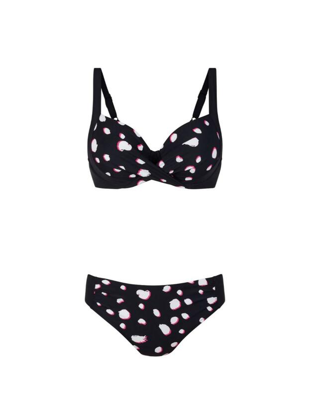 8435 Anita Comfort Delia Bikini Set - 8435 Black/White