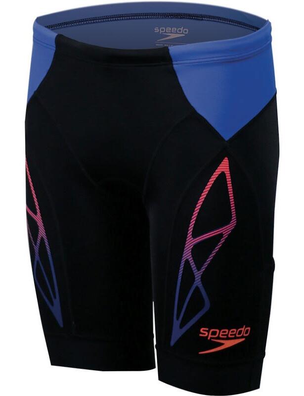 8114278279 Speedo Fastskin Xenon Triathlon Short  - 8114278279 Black/Ultramarine