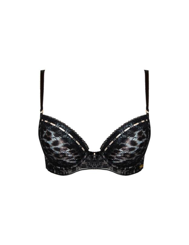 232218 Ultimo Hallie Push-Up Bra - 232218 Black
