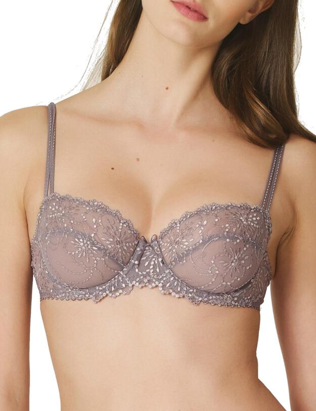 0101332 Marie Jo Jane Vertical Seam Balcony Bra - 0101332 Iced Coffee