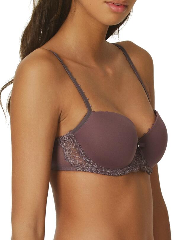 0102129 Marie Jo Pearl Padded Balcony Bra - 0102129 Toffee
