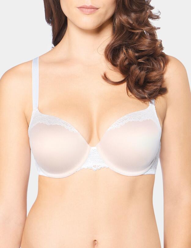 10193916 Triumph Lace Spotlight Underwired Bra - 10193916 White