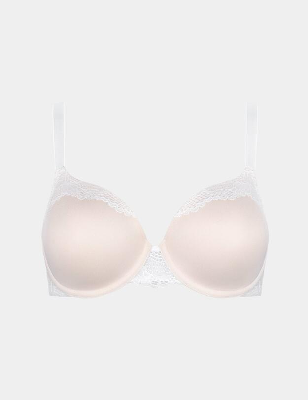 10193916 Triumph Lace Spotlight Underwired Bra - 10193916 White