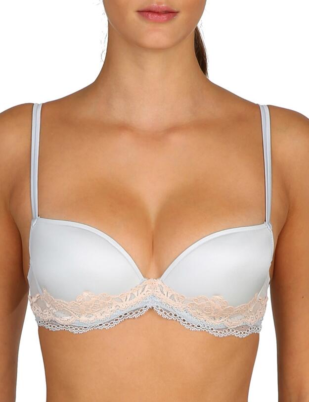 0102186 Marie Jo Yoko Deep Padded Plunge Bra - 0102186 Oyster
