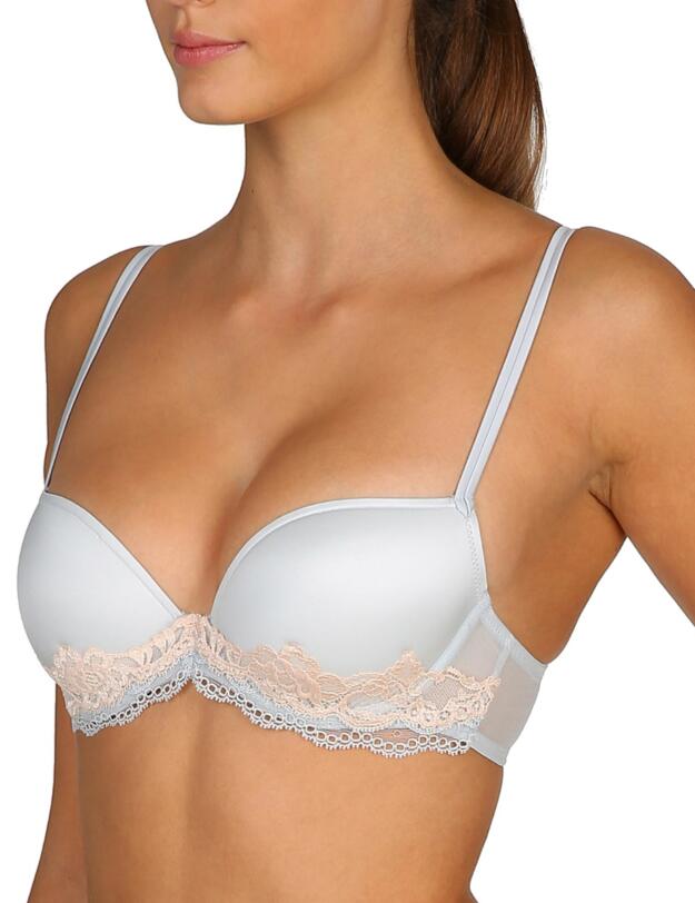 0102186 Marie Jo Yoko Deep Padded Plunge Bra - 0102186 Oyster