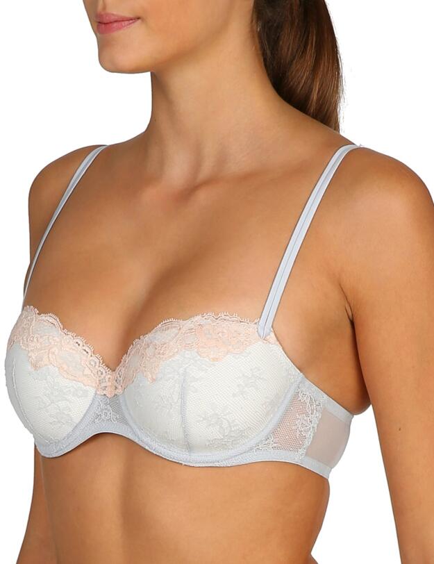 0102189 Marie Jo Yoko Padded Balcony Bra - 0102189 Oyster