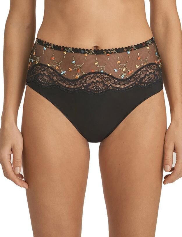 0563141 Prima Donna Midnight Garden Full Brief - 0563141 Black